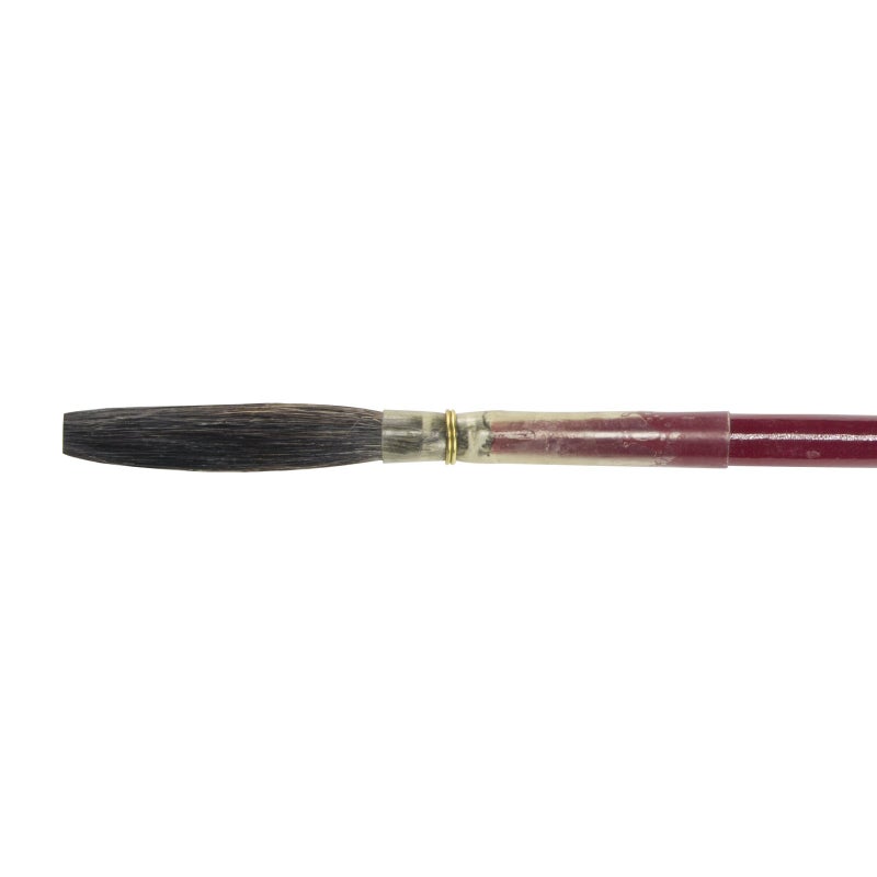 Mack Brush Andrew Mack Brown Kazan Squirrel Hair Lettering Quill Series 179L Size 8 - Image 2